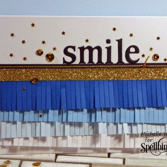 Spellbinders Fringed Garland die - Picture 4 of 11